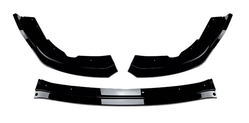 Three-Segment Front Bumper Splitter Lip Spoiler for Subaru Imprez WRX STI 2011-2014