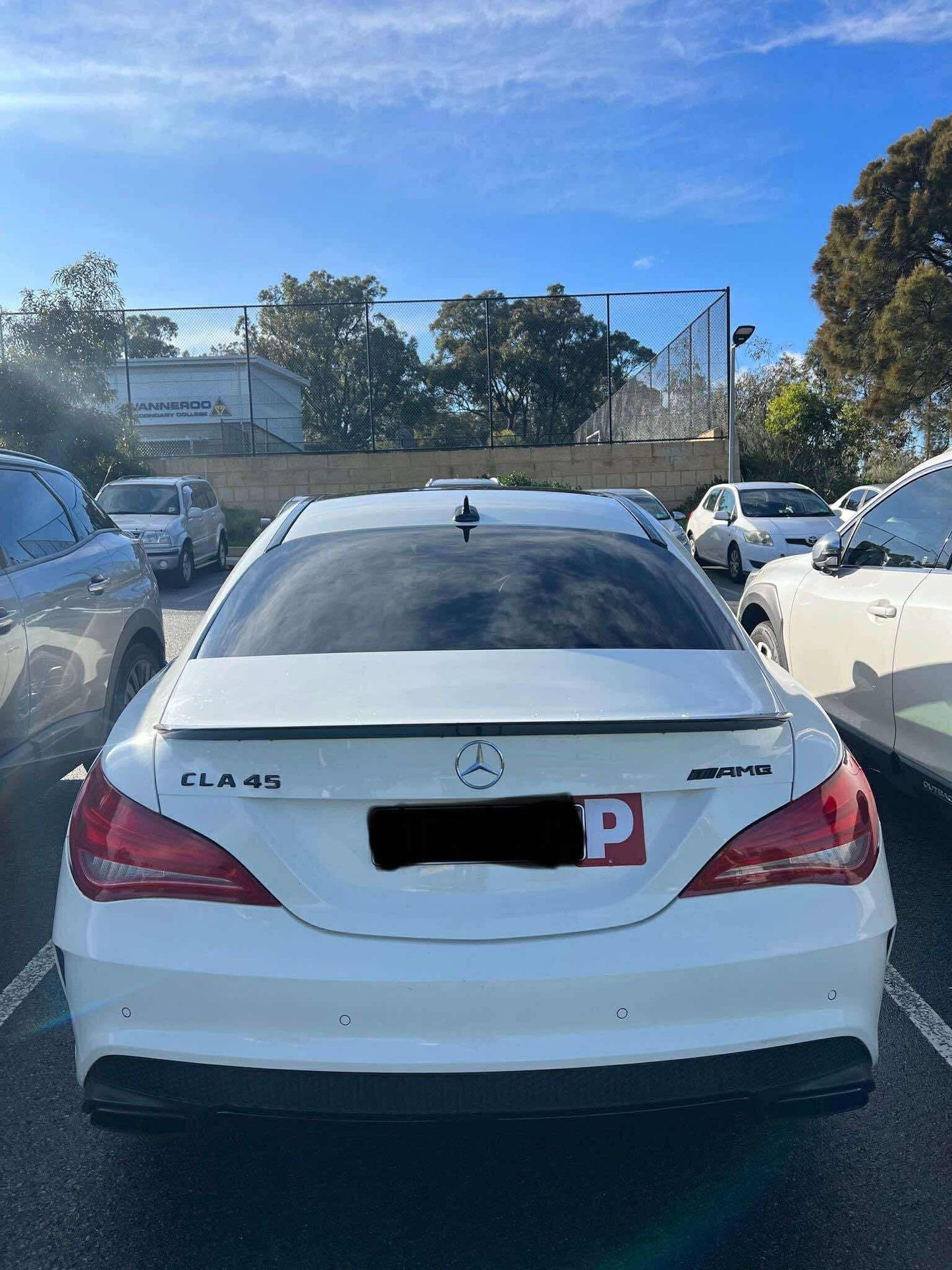 2013-2019 BenZ CLA W117 Rear Spoiler