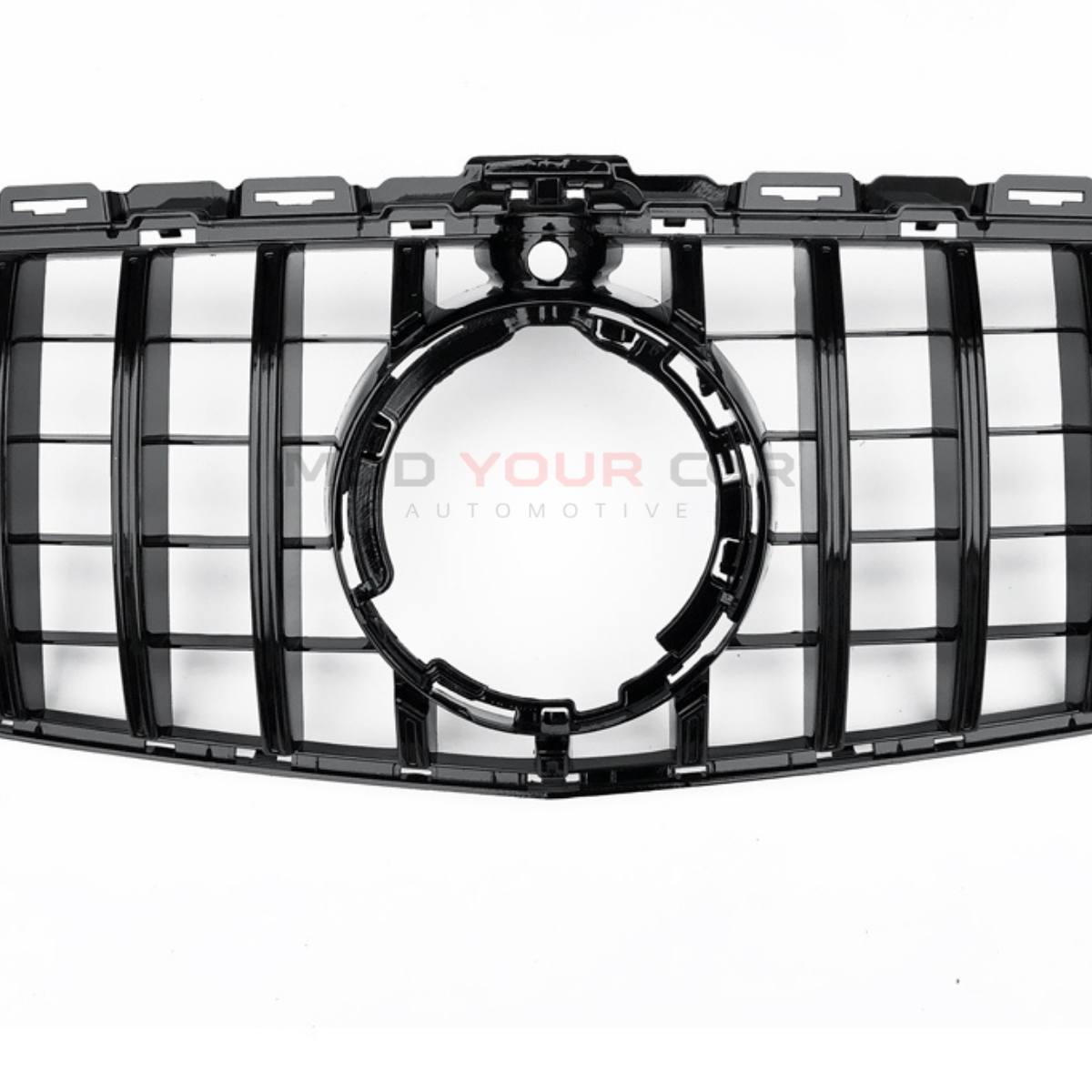 2019–2021 Mercedes-Benz C-Class W205 GTR Panamericana Style Front Grille (Gloss Black)