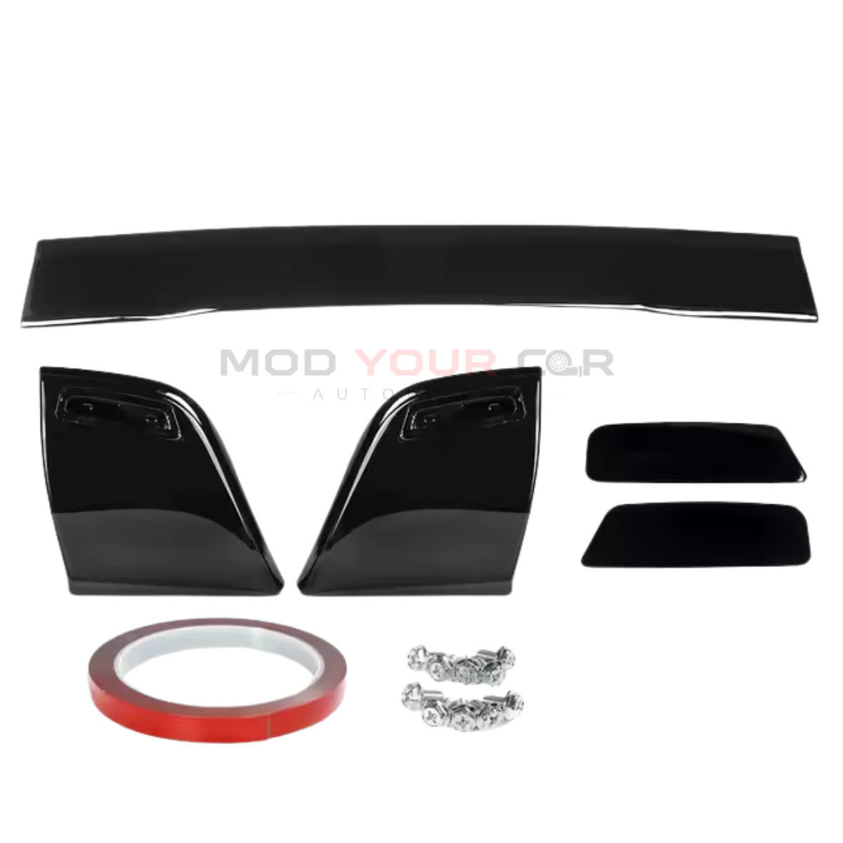 Evo 8 Rear Spoiler(3 Parts)