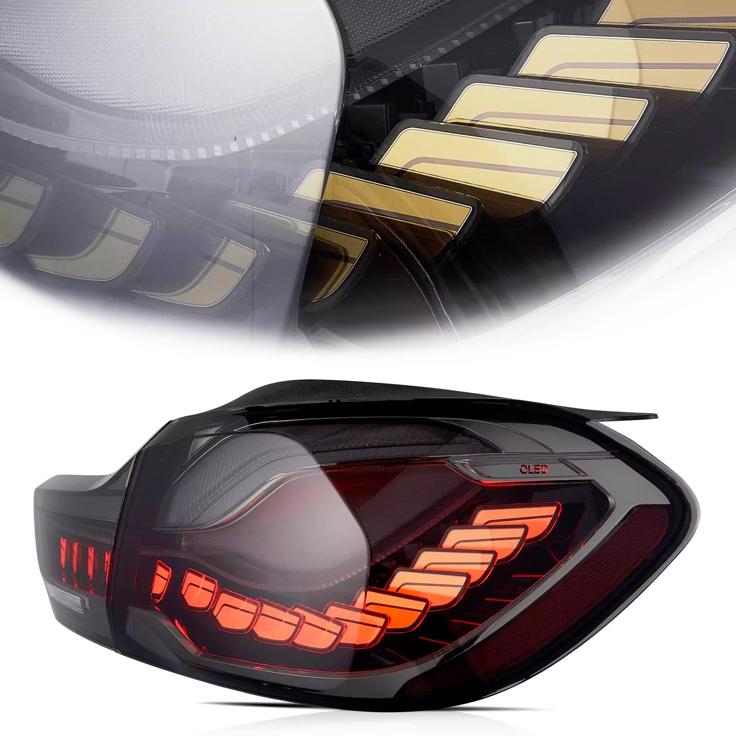 14-20 BMW 4 Series F32 F33 F36 / M4 F82 F83 Tail Lights Vland With LED GTS Style
