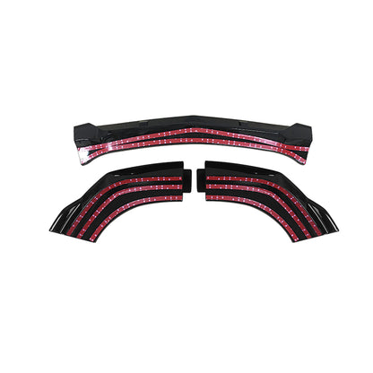2016-2019 BenZ CLA W117 3 Parts Front Lip