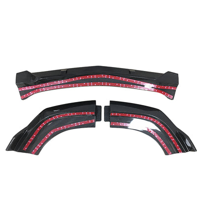 2016-2019 BenZ CLA W117 3 Parts Front Lip