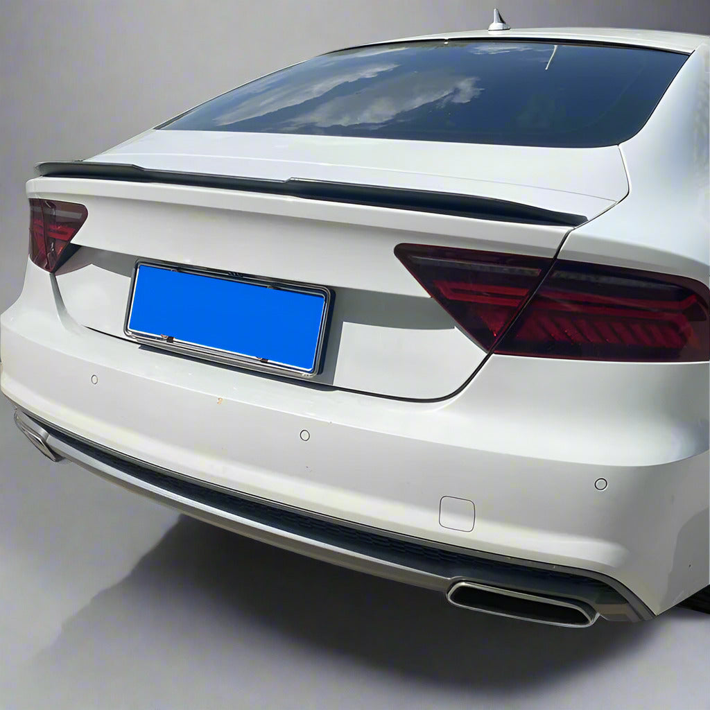 2012-2018 AUDI A7 Rear Spoiler(Add On The Original Factory Electric Spoiler)