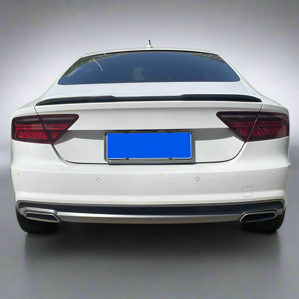 2012-2018 AUDI A7 Rear Spoiler(Add On The Original Factory Electric Spoiler)