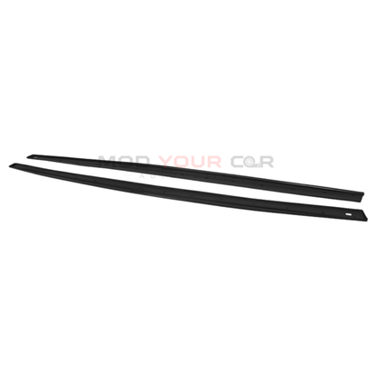 2014-2020 BMW 4 Series F32 / F36 MP Style Side Skirts – Gloss Black ABS
