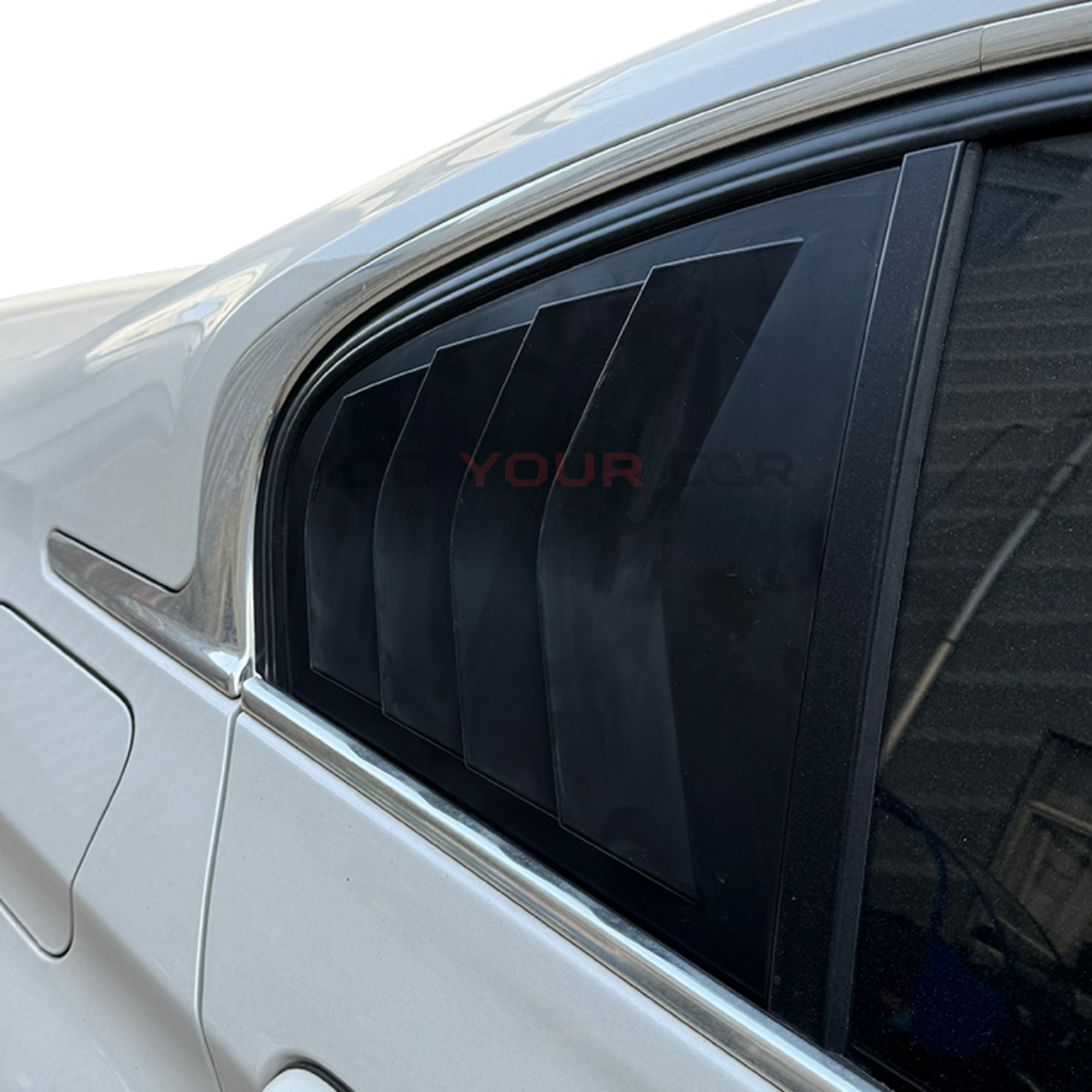 2012-2015 BMW 3 Series F30 Rear Window Louver Trim – Gloss Black ABS