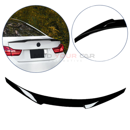 2014-2020 BMW F82 M4 Style Rear Spoiler – Gloss Black ABS