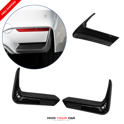 2014-2020 BMW F80 M3 / F82 M4 Rear Bumper Trim – Gloss Black ABS