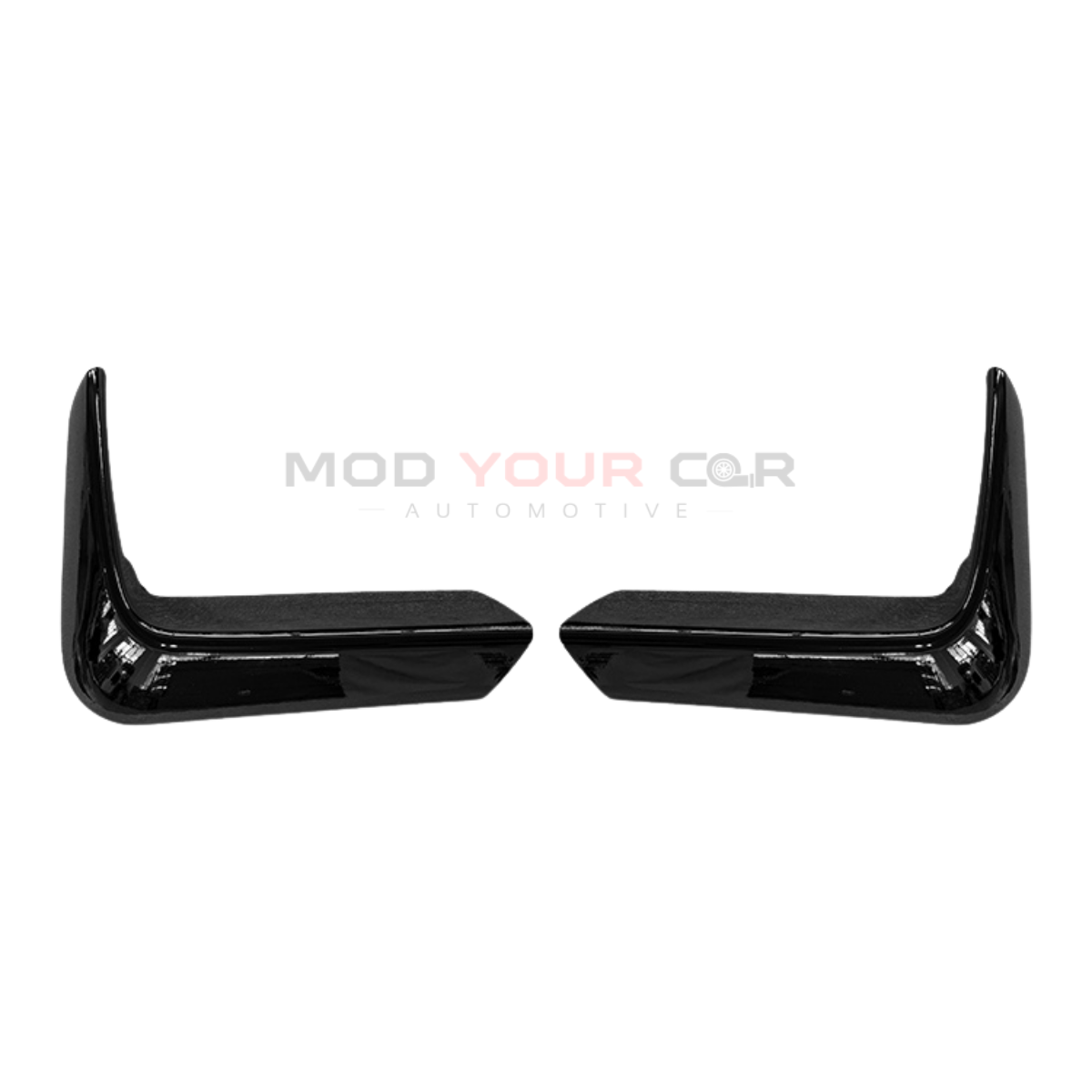 2014-2020 BMW F80 M3 / F82 M4 Rear Bumper Trim – Gloss Black ABS