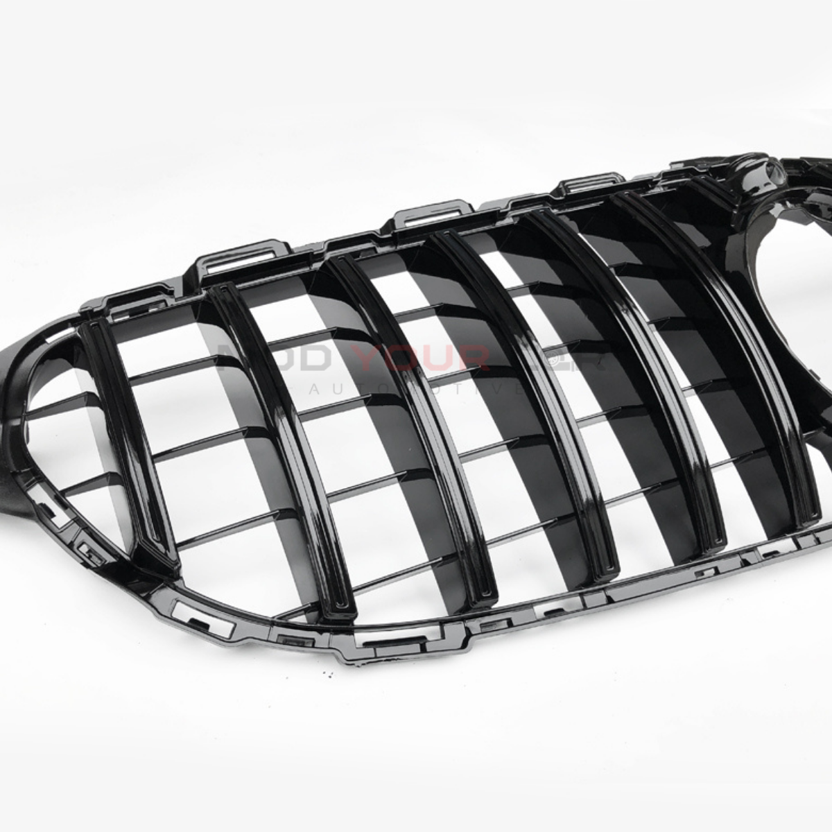 2019–2021 Mercedes-Benz C-Class W205 GTR Panamericana Style Front Grille (Gloss Black)