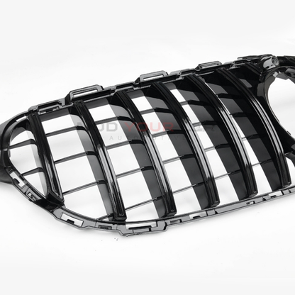 2019–2021 Mercedes-Benz C-Class W205 GTR Panamericana Style Front Grille (Gloss Black)