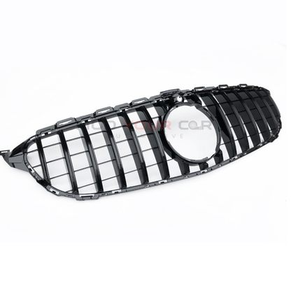 2015–2018 Mercedes-Benz C-Class W205 GTR Panamericana Style Front Grille (Gloss Black)
