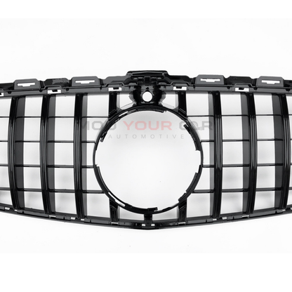 2015–2018 Mercedes-Benz C-Class W205 GTR Panamericana Style Front Grille (Gloss Black)