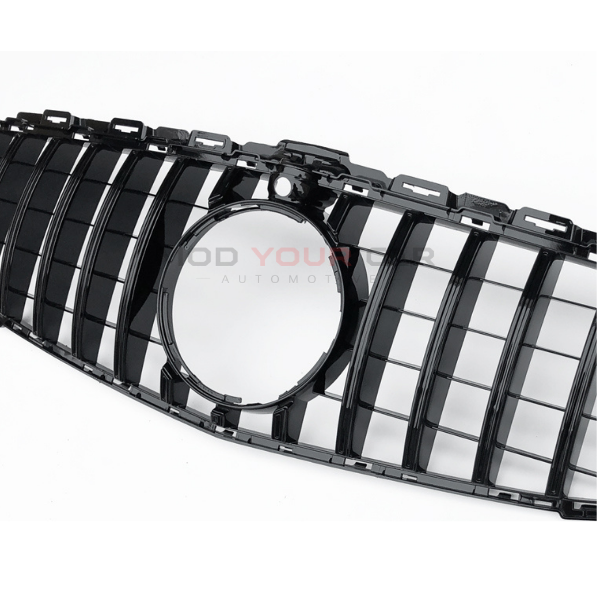 2015–2018 Mercedes-Benz C-Class W205 GTR Panamericana Style Front Grille (Gloss Black)