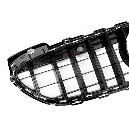 2022–2025 Mercedes-Benz C-Class W206 GTR Panamericana Style Front Grille (Gloss Black)