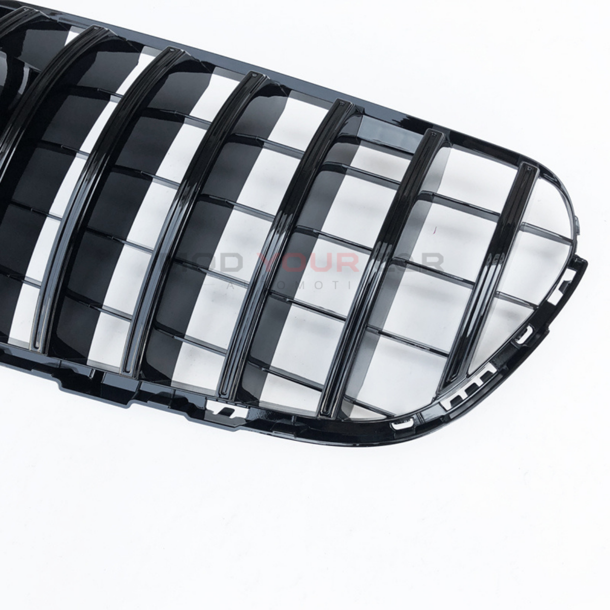 2016–2022 Mercedes-Benz GLC-Class X253 GTR Panamericana Style Front Grille (Gloss Black)