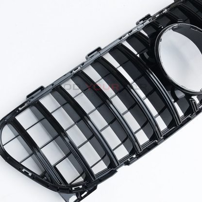 2014–2019 Mercedes-Benz GLA-Class X156 GTR Panamericana Style Front Grille (Gloss Black)