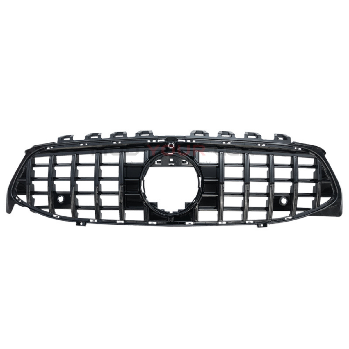 2020–2024 Mercedes-Benz CLA-Class C118 Diamond Panamericana Style Front Grille (Gloss Black)