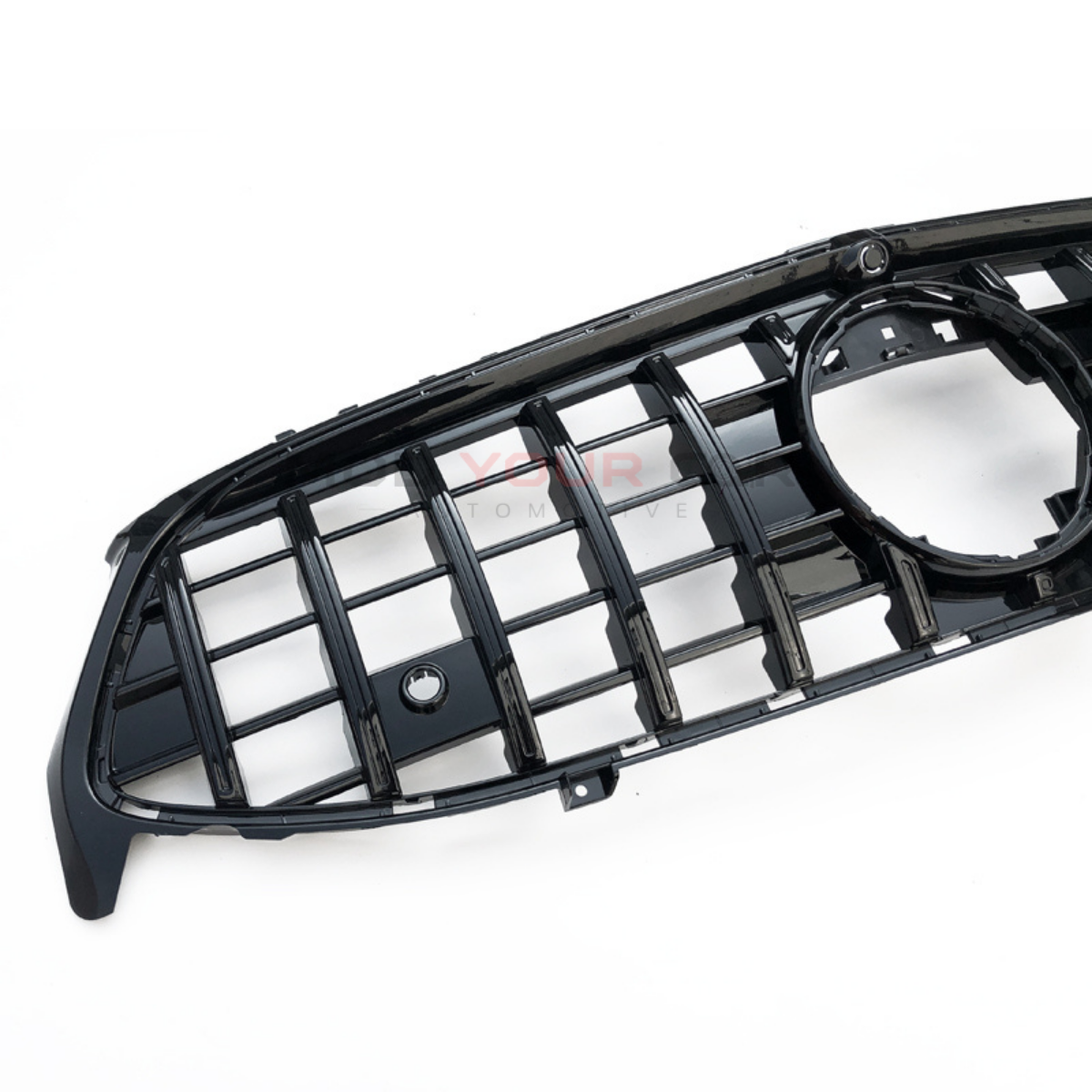 2020–2024 Mercedes-Benz CLA-Class C118 Diamond Panamericana Style Front Grille (Gloss Black)