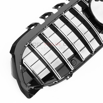 2019–2024 Mercedes-Benz A-Class W177 GTR Panamericana Style Front Grille (Gloss Black)