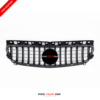 2013–2018 Mercedes-Benz A-Class W176 GTR Panamericana Style Front Grille (Gloss Black)