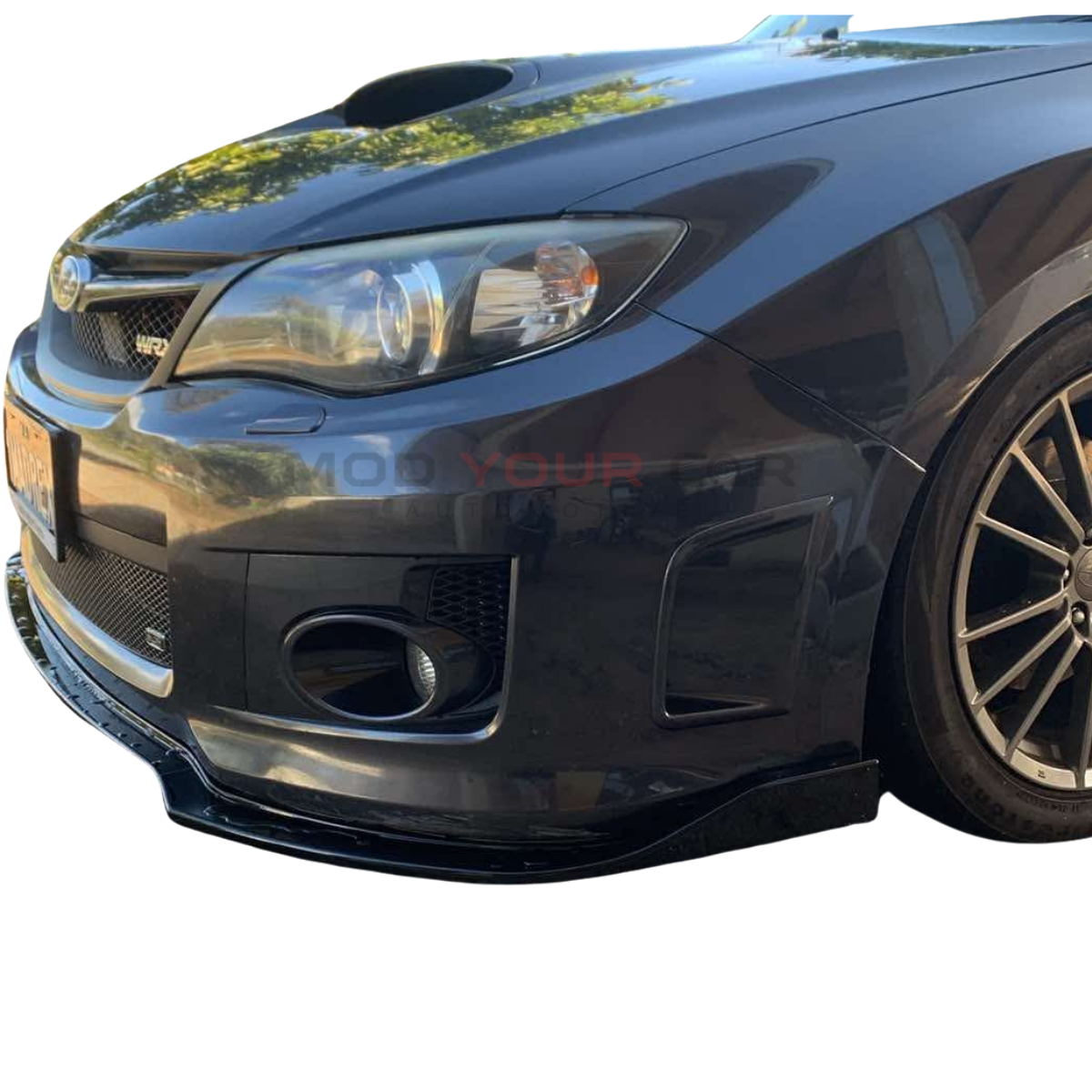 Three-Segment Front Bumper Splitter Lip Spoiler for Subaru Imprez WRX STI 2011-2014
