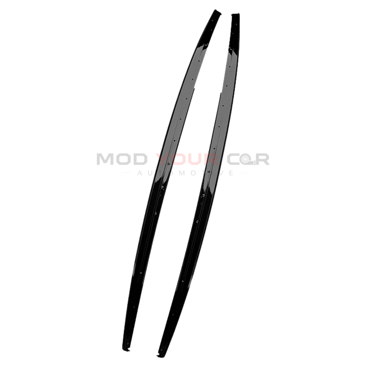 2012-2018 BMW 3 Series F30 / F35 MP Style Side Skirts – Gloss Black ABS