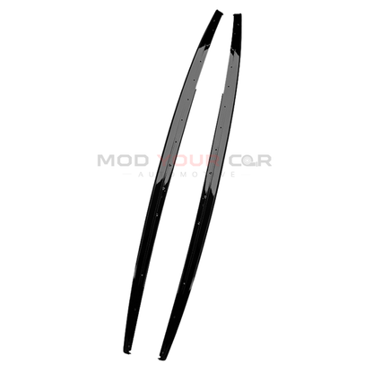 2012-2018 BMW 3 Series F30 / F35 MP Style Side Skirts – Gloss Black ABS