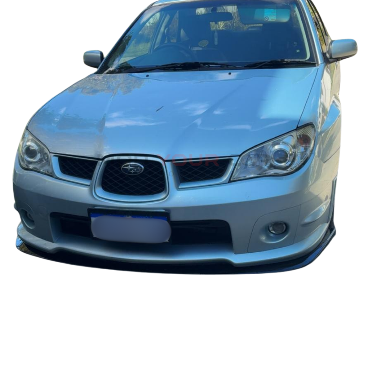 Subaru Impreza WRX STI 2002-2007 PP Material Splitter Bumper Lip
