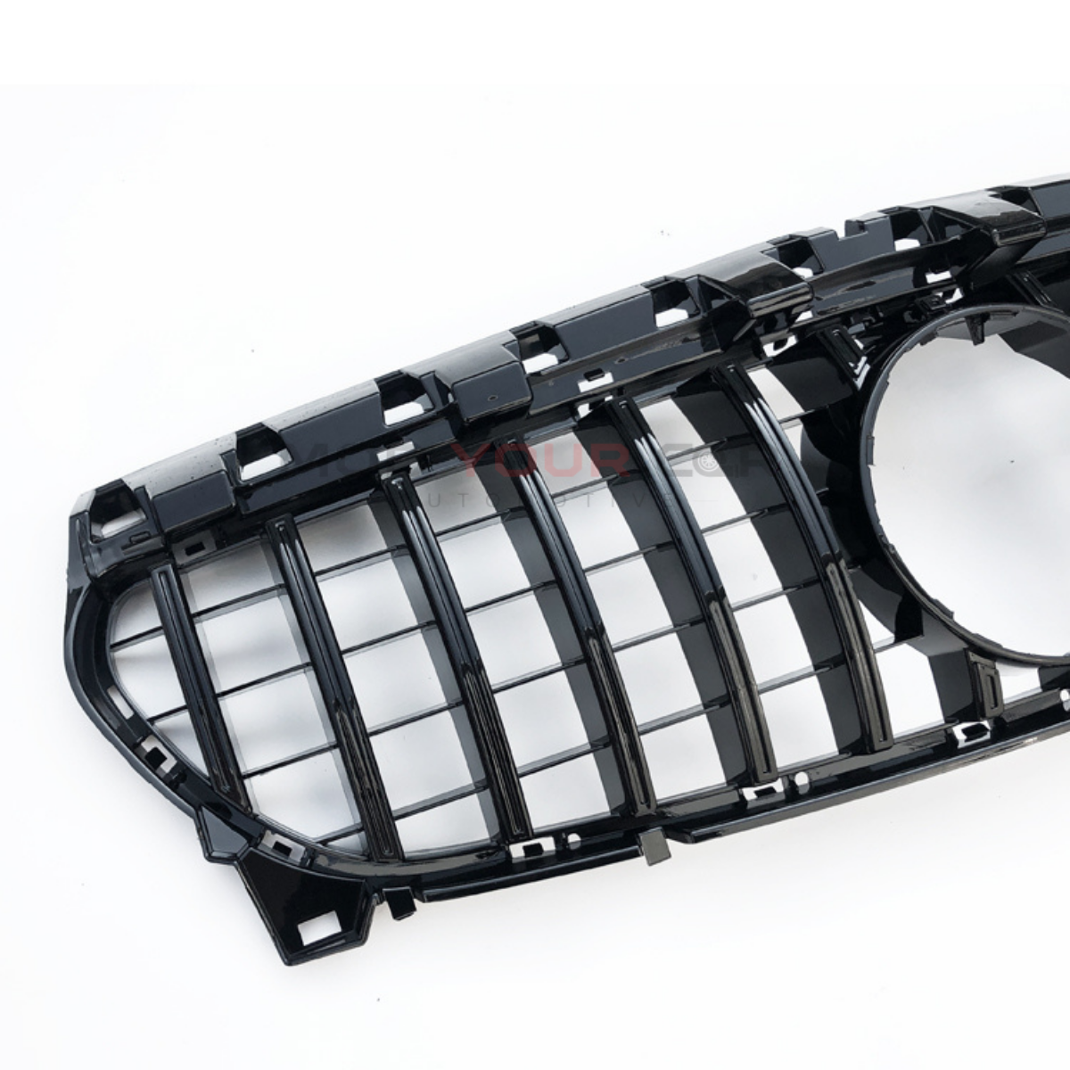 2015–2019 Mercedes-Benz CLA-Class C117 GTR Panamericana Style Front Grille (Gloss Black)
