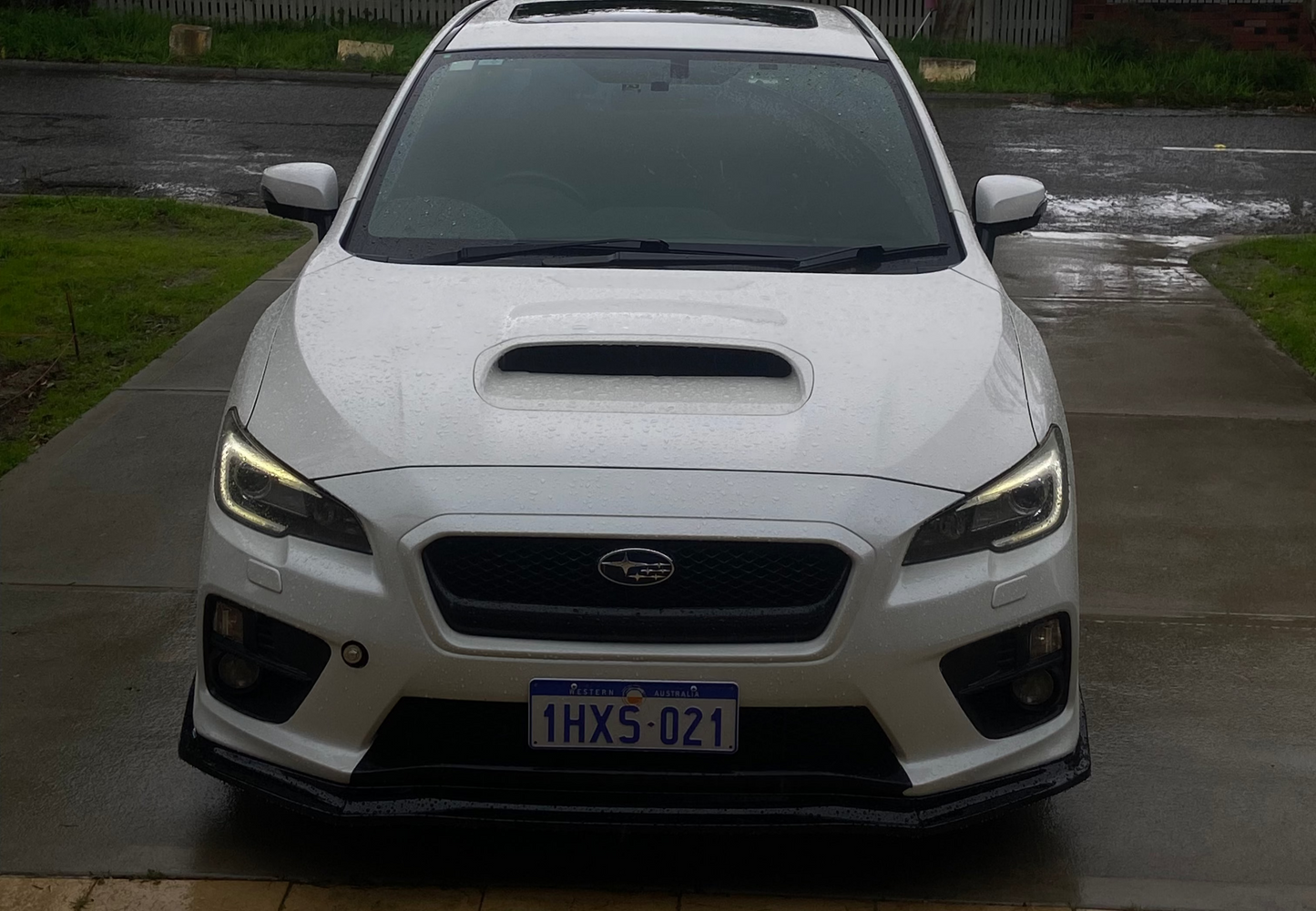Front Lip for Subaru WRX STi CS Style JDM 2015-2021