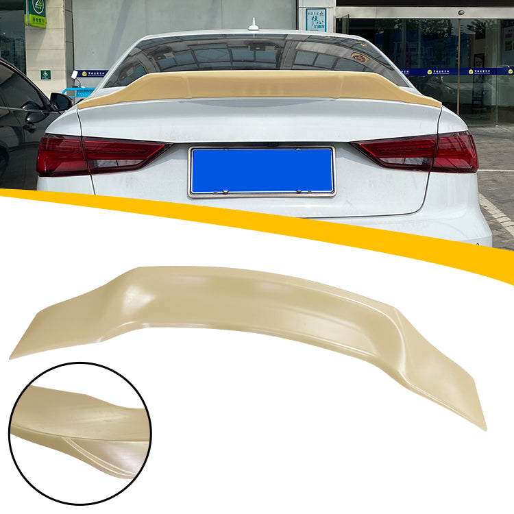 GLOSS BLACK 2014-2020 AUDI A3(8V) Sedan R Style Rear Spoiler