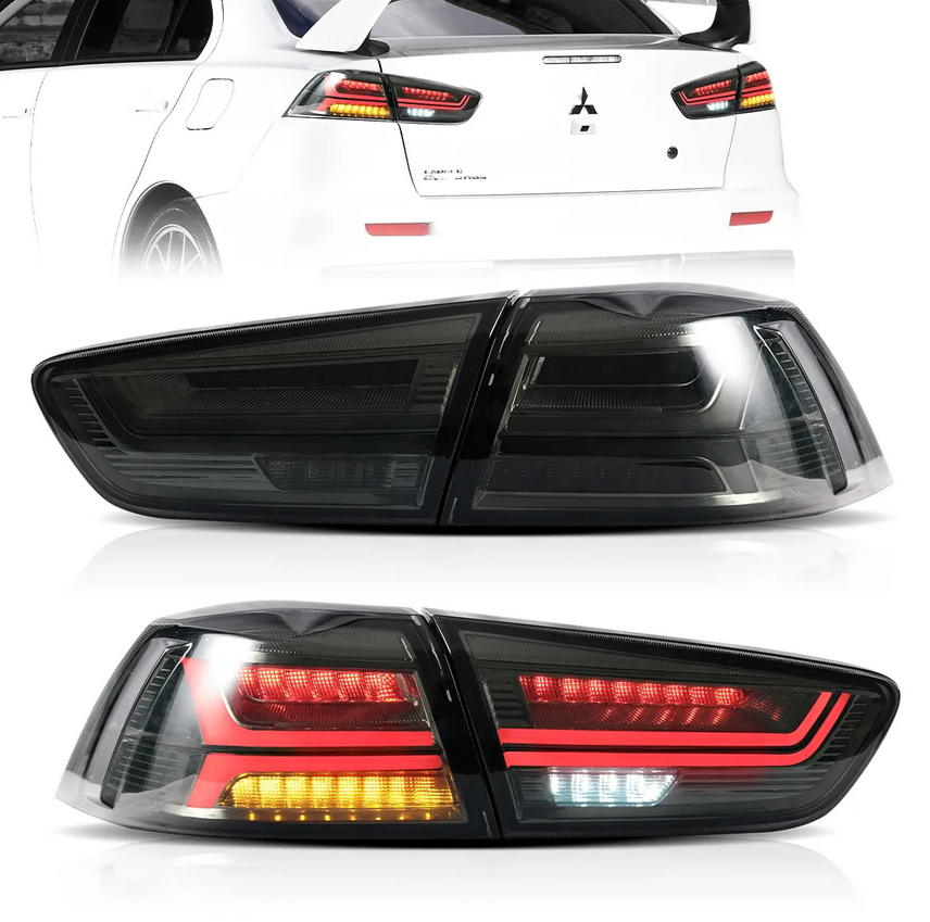 08-17 Mitsubishi Lancer & EVO X Vland LED Tail Lights