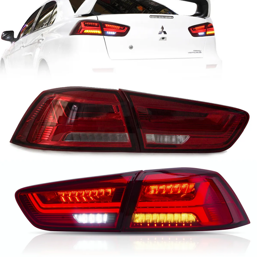 08-17 Mitsubishi Lancer & EVO X Vland LED Tail Lights