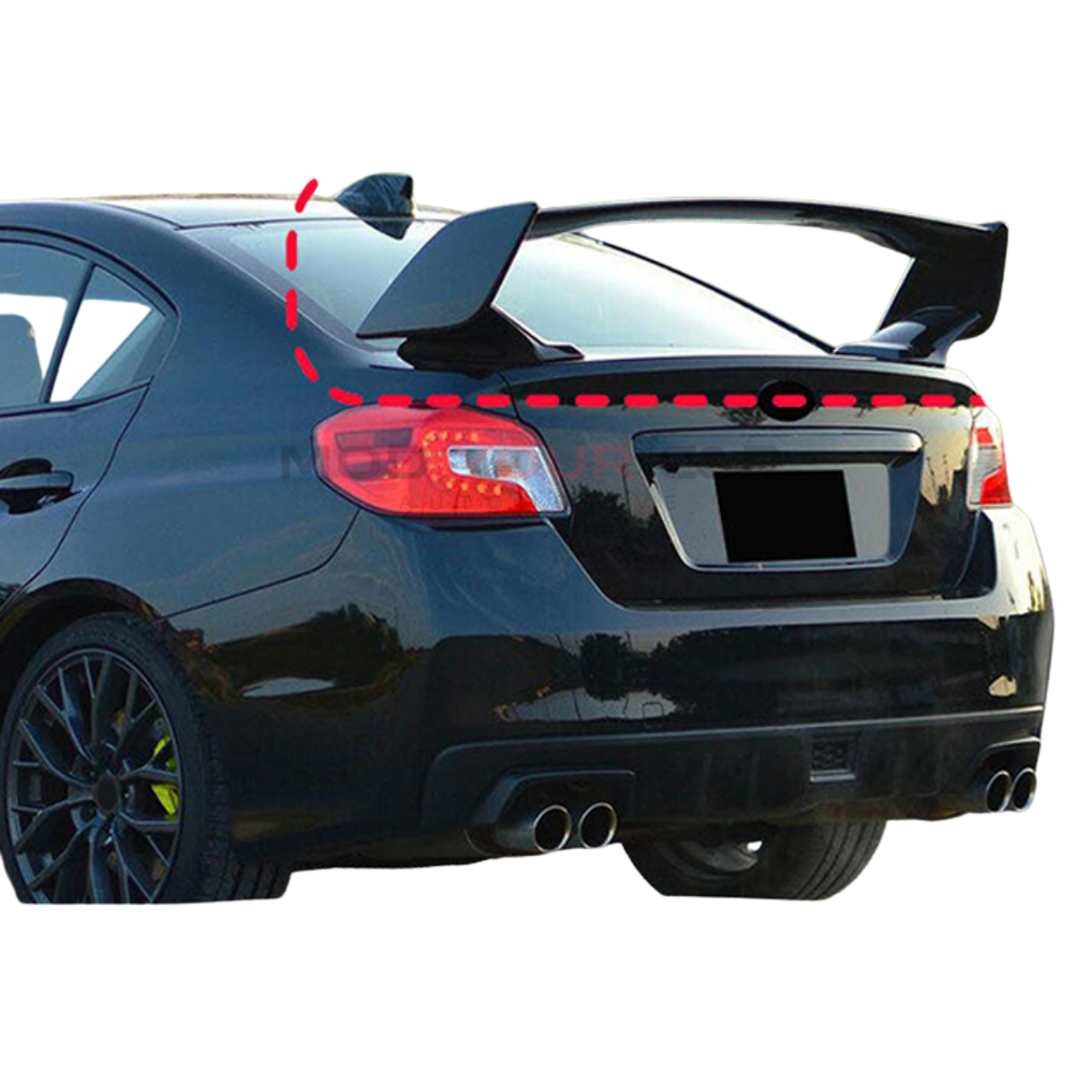 2015-2021 Subaru WRX Sti Style Rear Spoiler