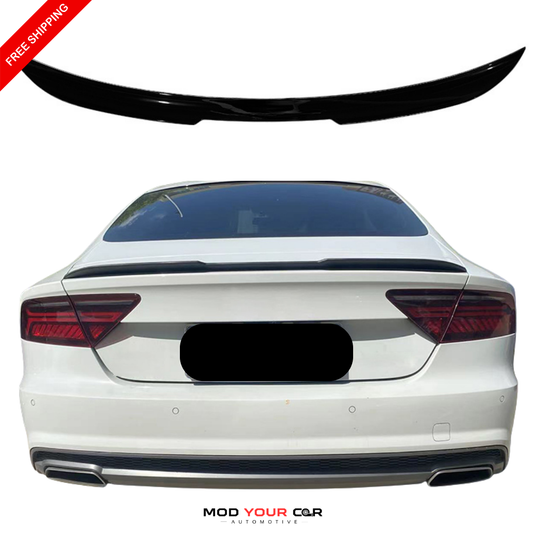 2012-2018 AUDI A7 Rear Spoiler(Add On The Original Factory Electric Spoiler)