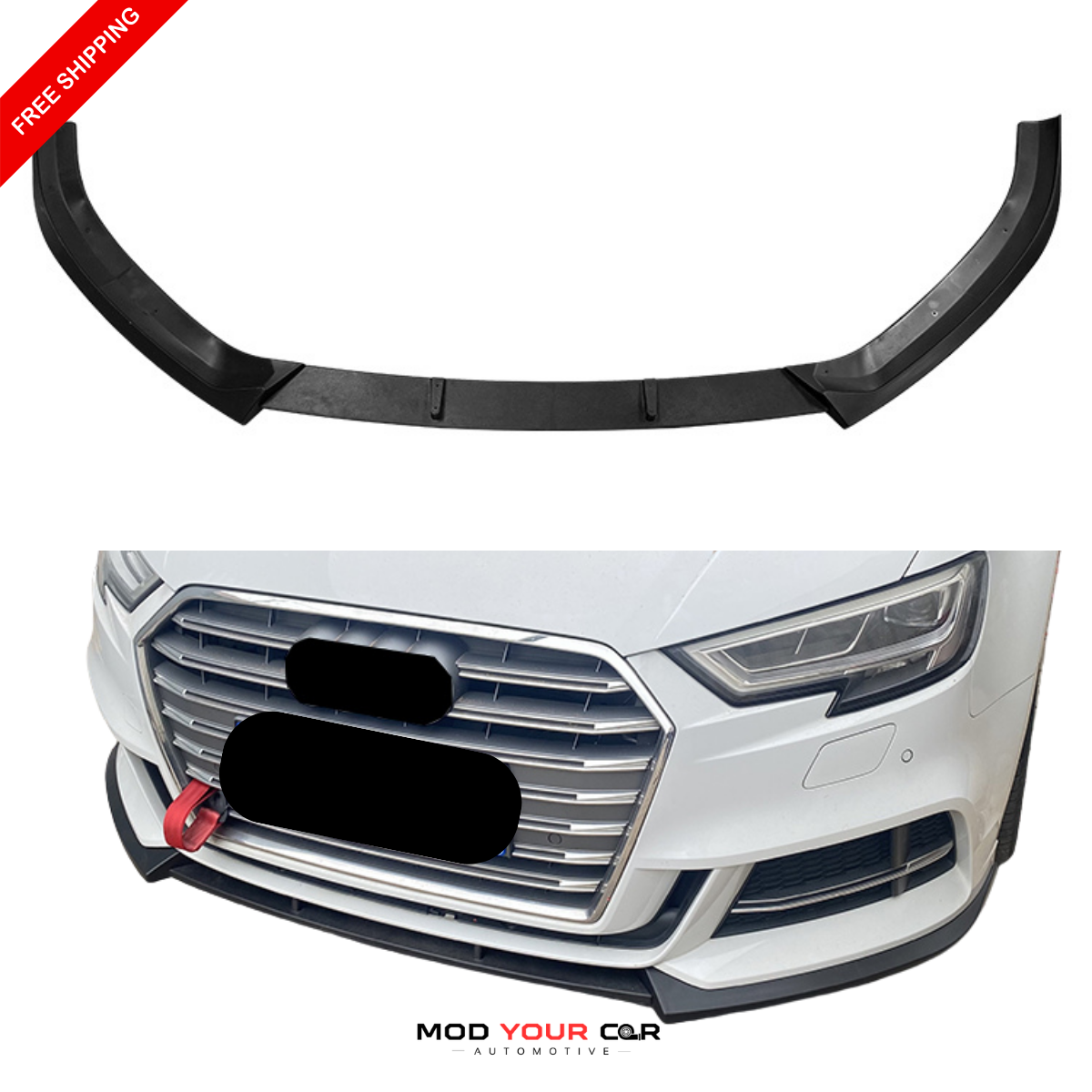2017-2020 AUDI A3(8V)s line/S3 Sedan Front Lip