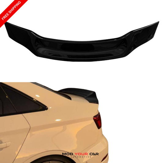 GLOSS BLACK 2014-2020 AUDI A3(8V) Sedan R Style Rear Spoiler