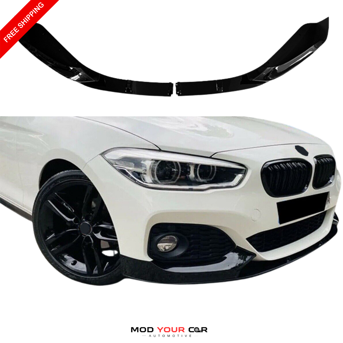 2011-2014 BMW 1 SERIES F20 MP style Front Lip