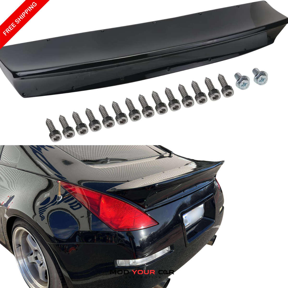2003-2008 Nissan 350Z Rear Spoiler