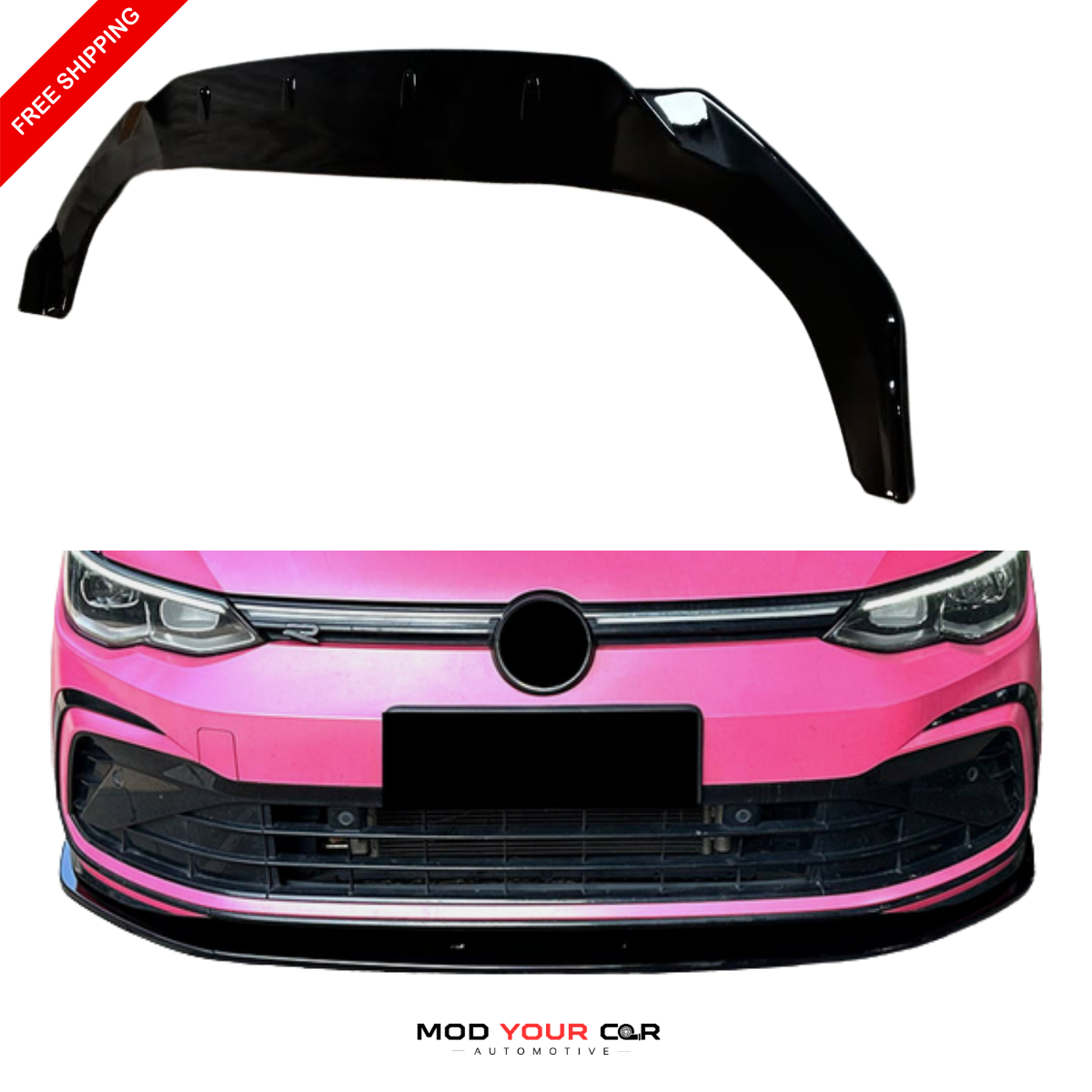 Golf 8/8 GTI Whole Set Front Lip