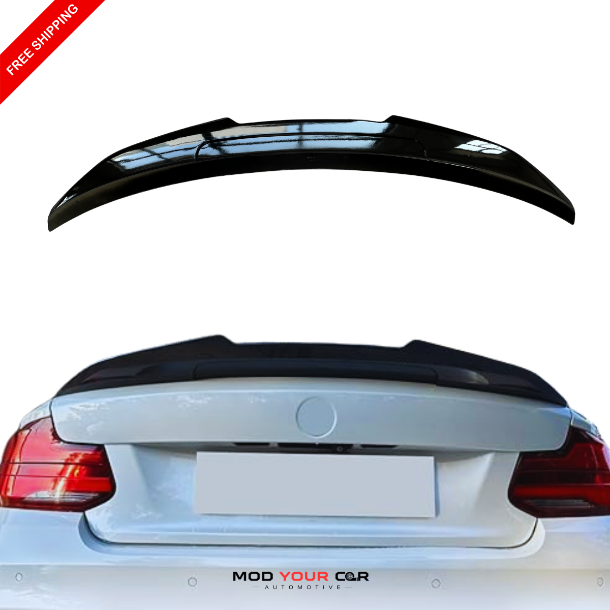 2014-2020 BMW 2 Series F22 Coupe PSM Style Rear Spoiler