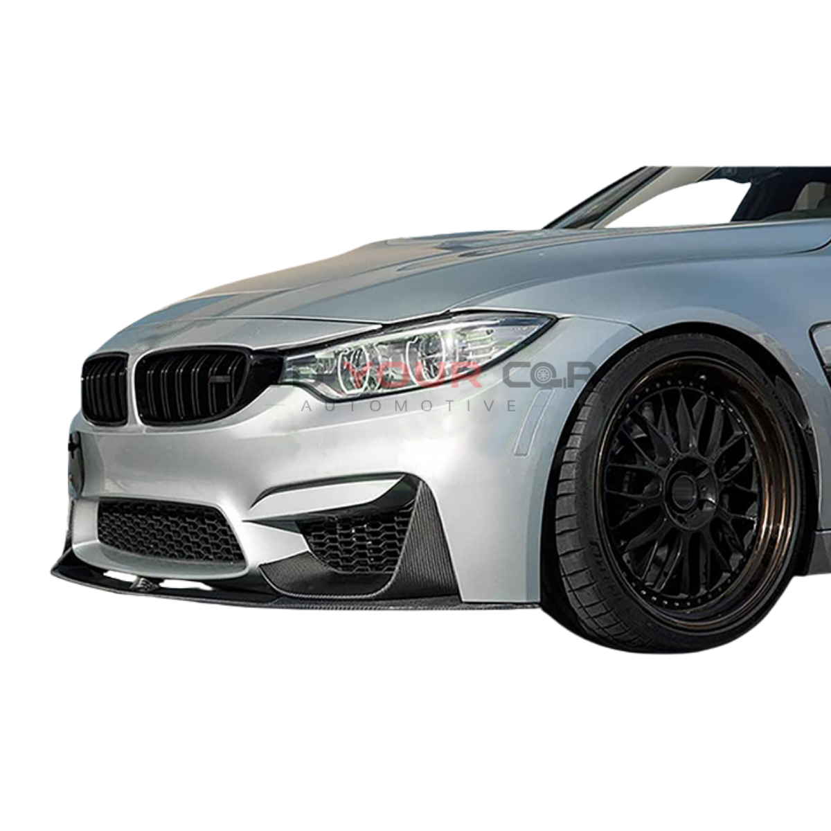 2014-2020 BMW F80 M3/F82 M4 MP Style Front Lip(4 Parts)