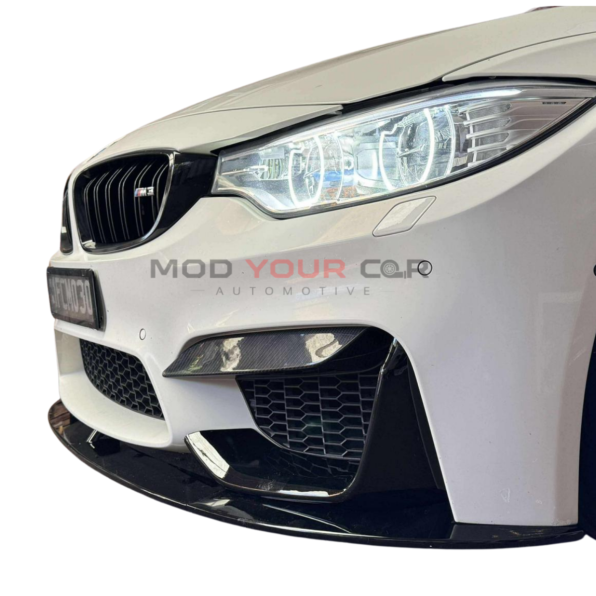 2014-2020 BMW F80 M3/F82 M4 MP Style Front Lip(4 Parts)