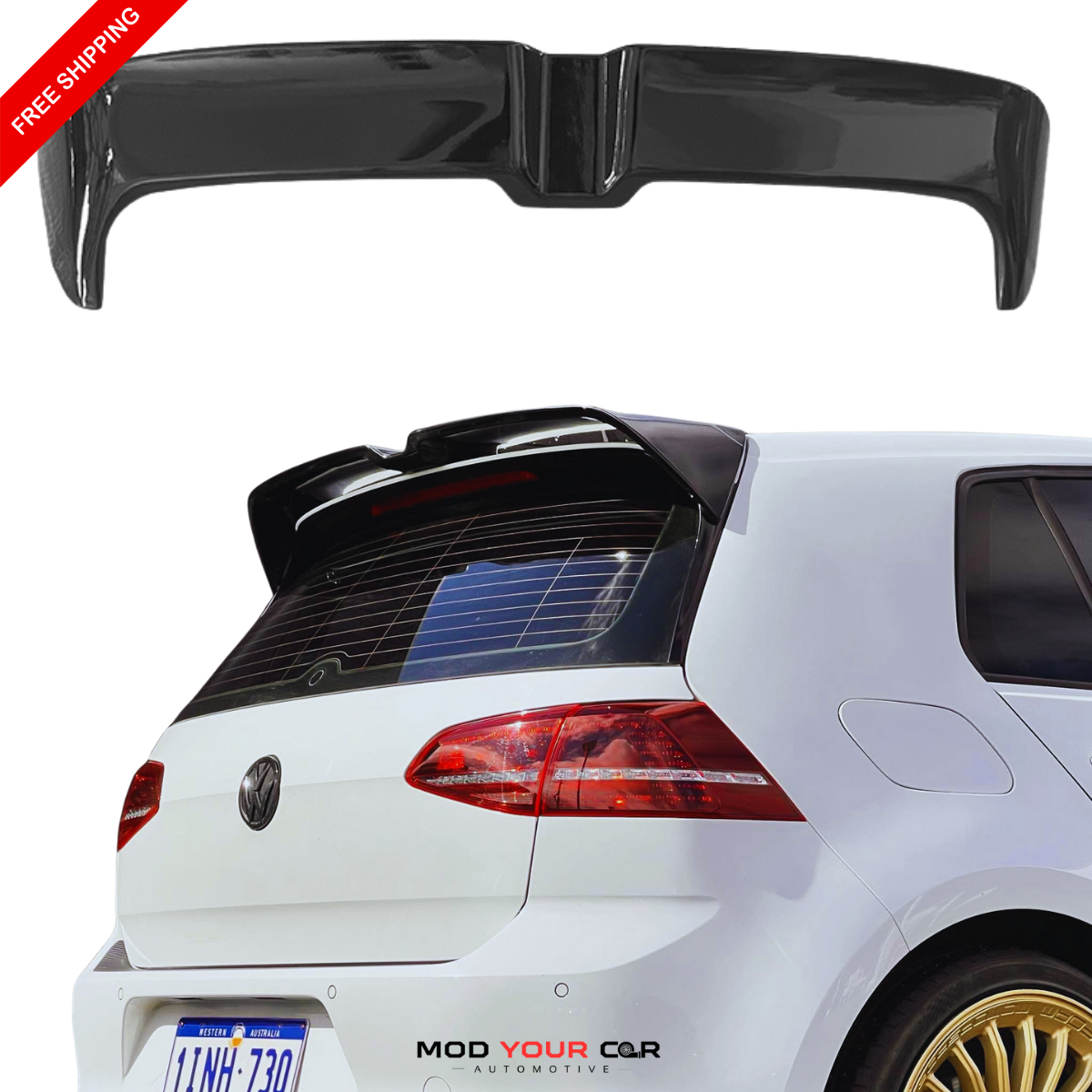 2012-2020 Golf 7/7.5 GTI Oettinger Rear Spoiler