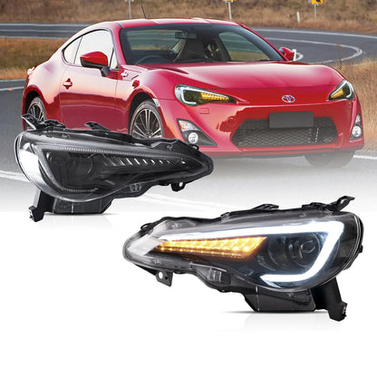 2012-2021 Vland frs/brz/86 Headlights With Dual Beam Projector