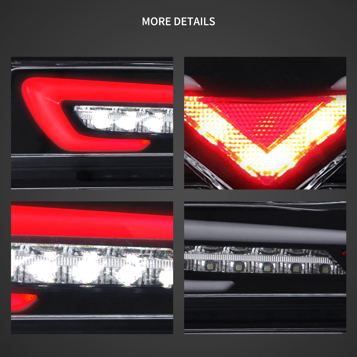 2012-2021 FR-S/BRZ/GT86 1th Gen(ZN6/ZC6) Vland LED Rear Bumper Lower Reverse Fog Backup Lights