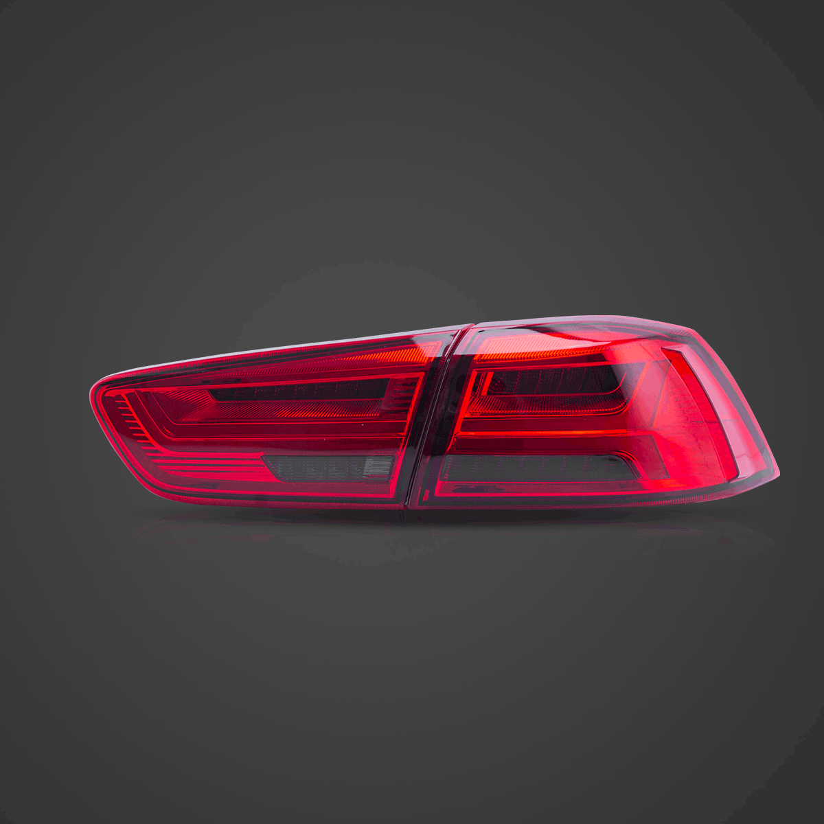 08-17 Mitsubishi Lancer & EVO X Vland LED Tail Lights