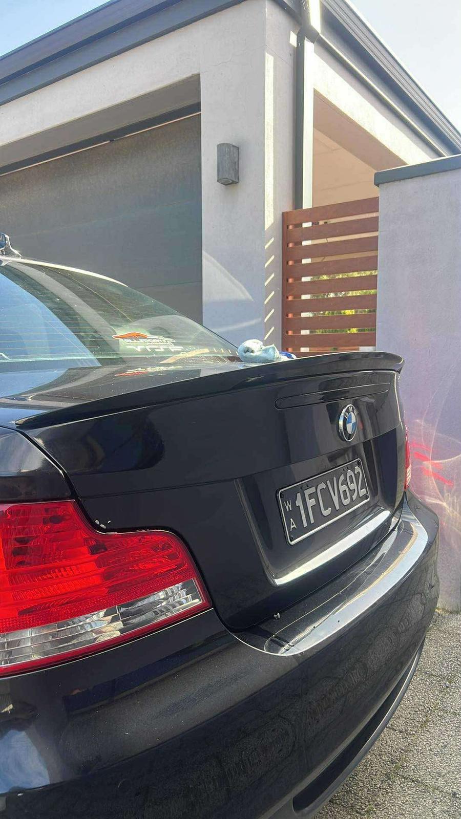 2007-2013 BMW 1 Series E82 P Style Rear Spoiler